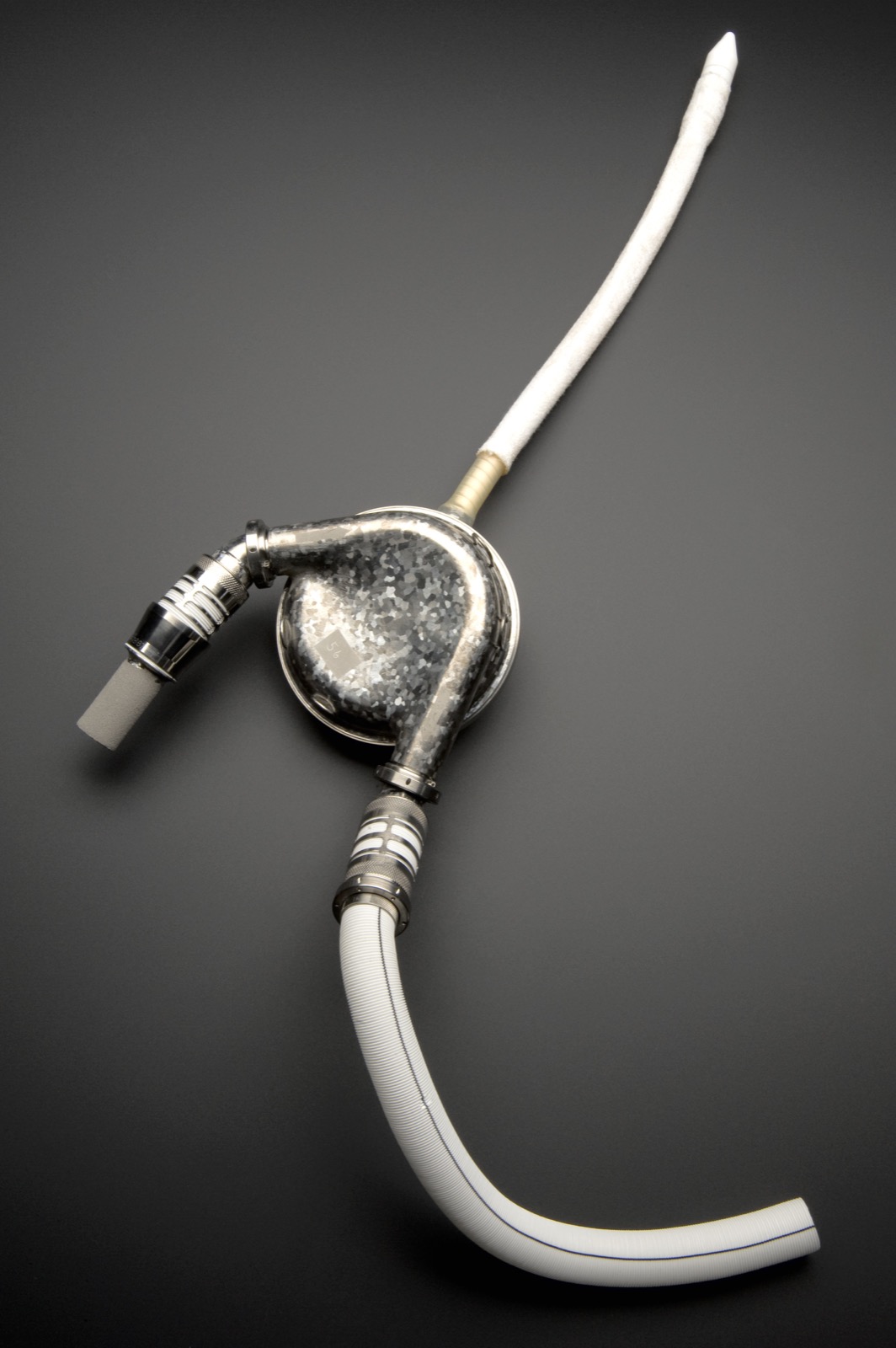 Photograph of a 1993 HeartMate left ventricular assist device