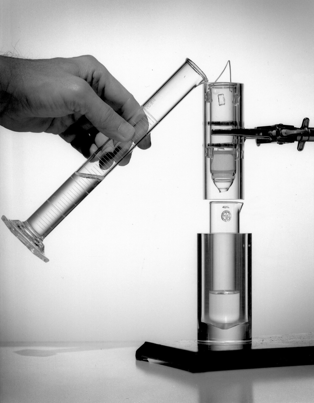The first technetium-99m generator built at Brookhaven in 1958